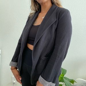 Supper comfy fabric blazer